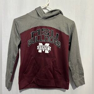 Unisex Kids Gen 2 MSU Bulldogs Hoodie – Size Medium